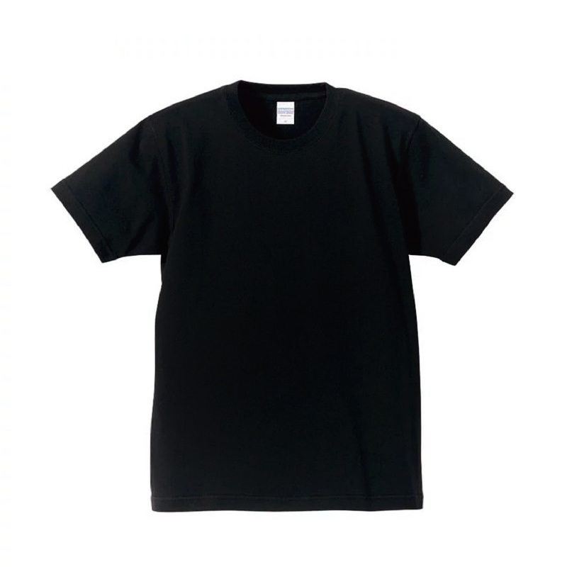 United Athle UA 5001-01 頂級柔棉5.6oz. 成人短T 黑 3500101-002 [EW]