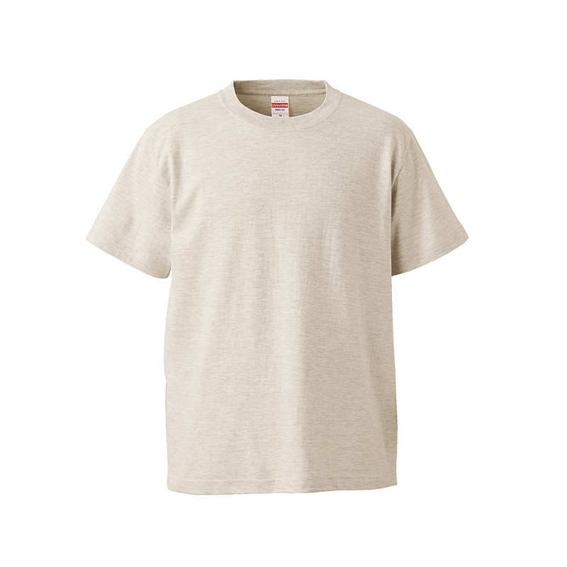 United Athle UA 5001-01 頂級柔棉5.6oz. 成人短T 燕麥 3500101-009 [EW]