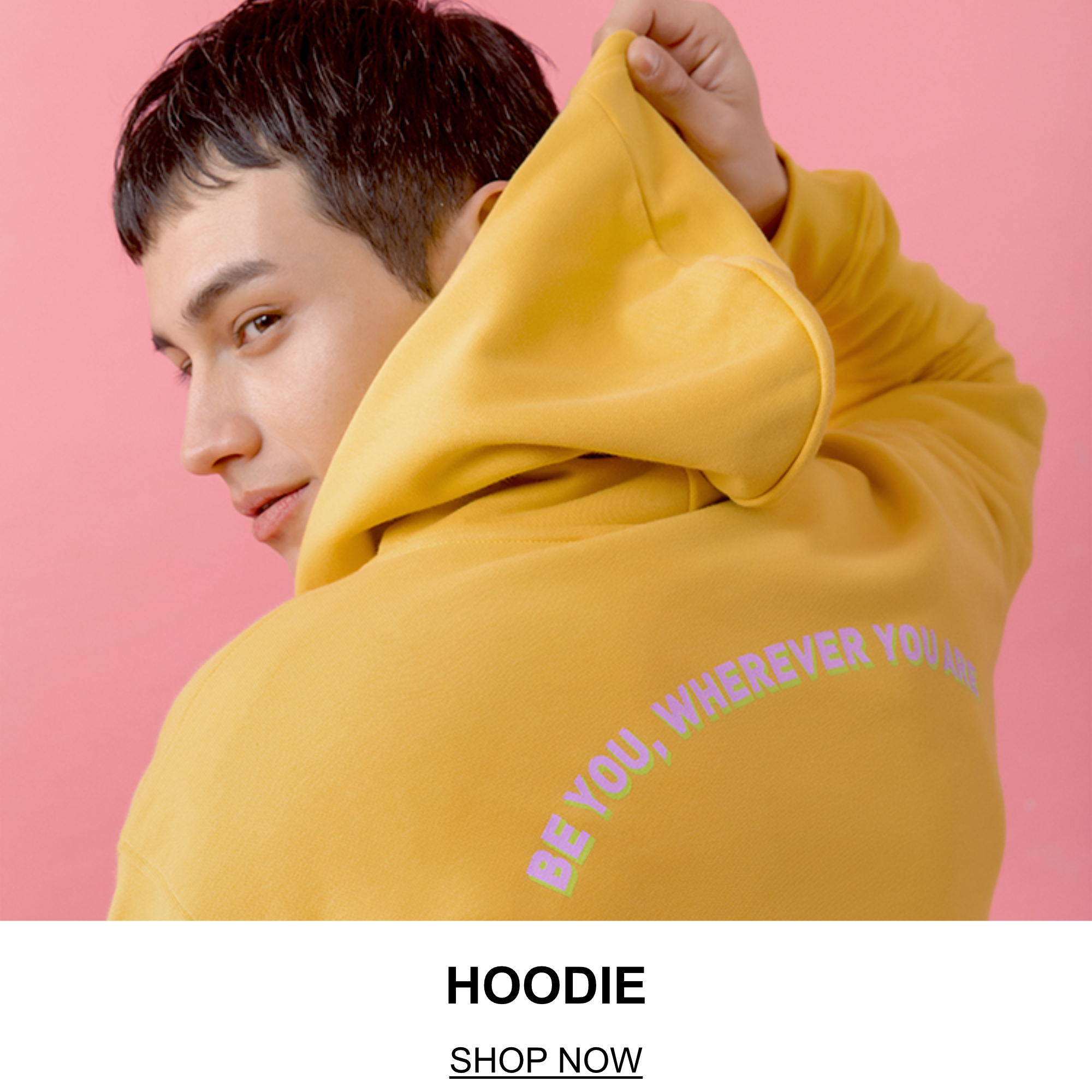 fengme, fengmeofficial, qiufengze, 邱鋒澤, beyou, hoodie, 帽tee, 長袖上衣，圓領上衣，上衣，蜂蜜黃，yellow