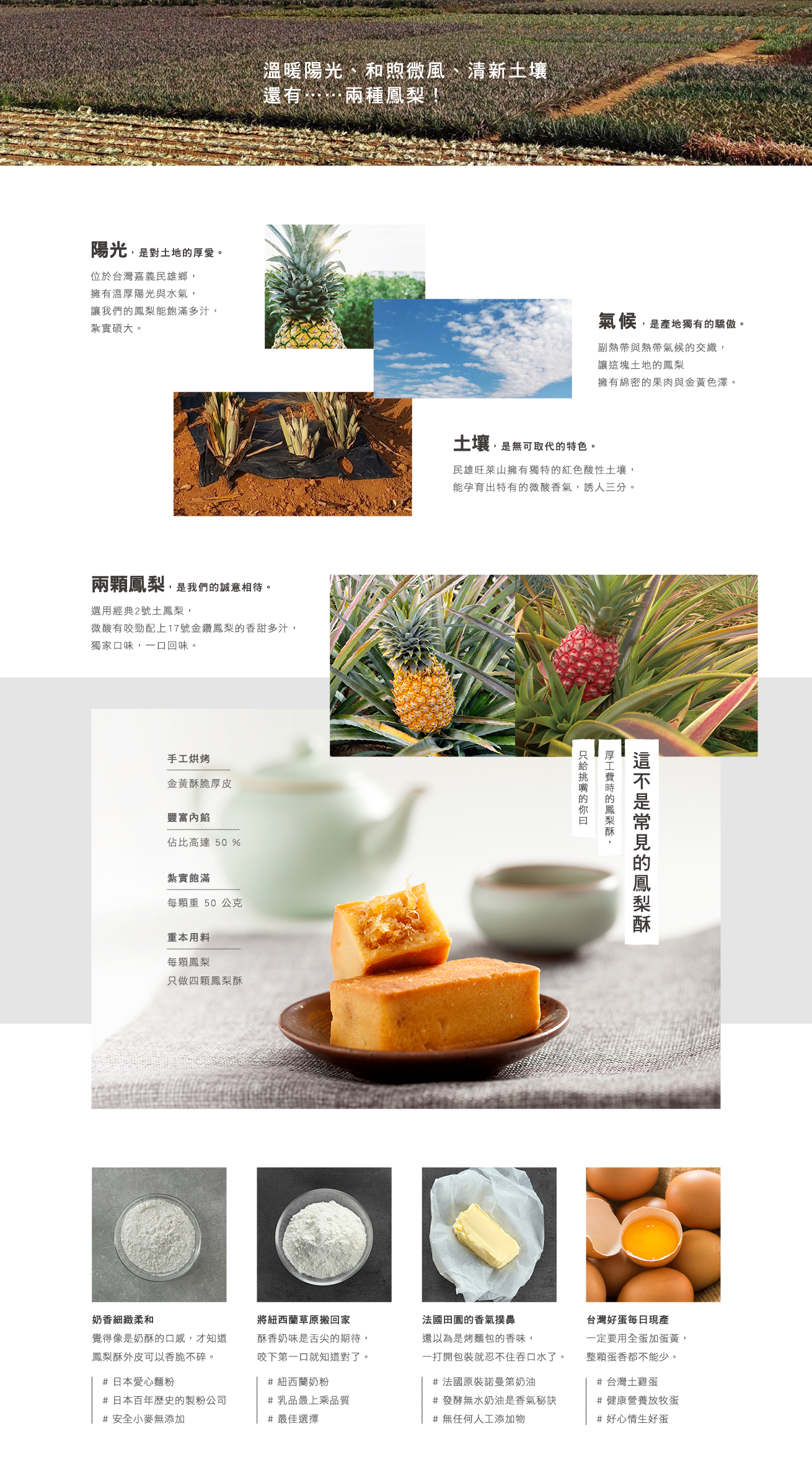 旺萊山鳳梨酥 旺萊山鳳梨酥