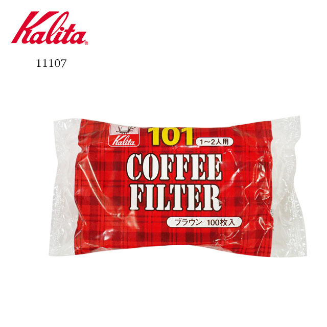 Kalita 梯形濾紙 01 日本製 無漂白 100入