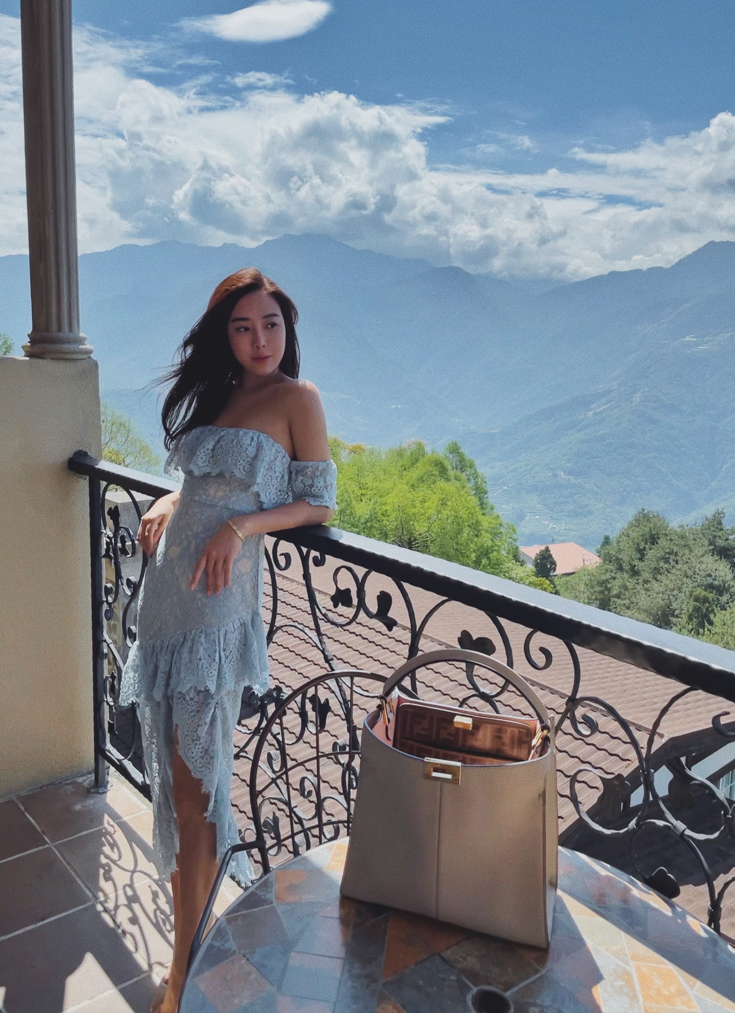 Eternal love  一字領魚尾蕾絲洋裝