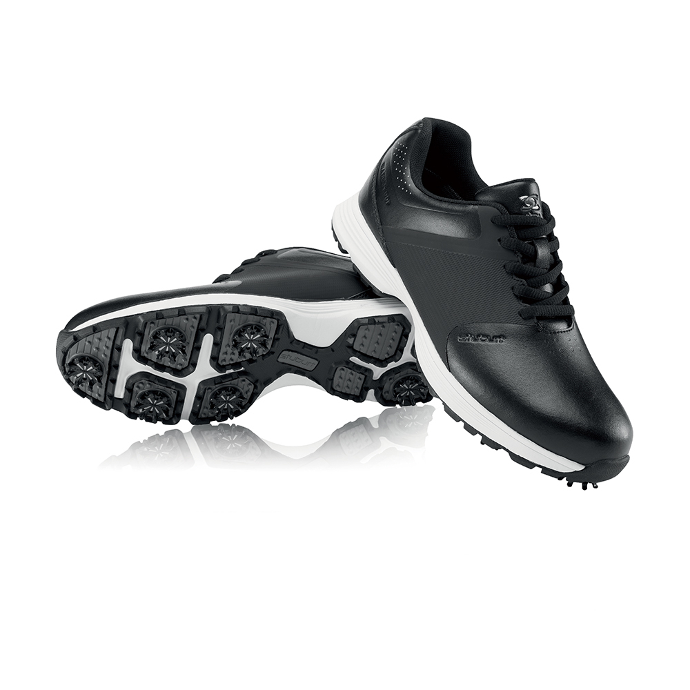 【 Stuburt 】PCT-II-SPIKED-SBSHU1125 | 英國百年高爾夫球科技防水鞋(帶防滑鞋釘) 黑色