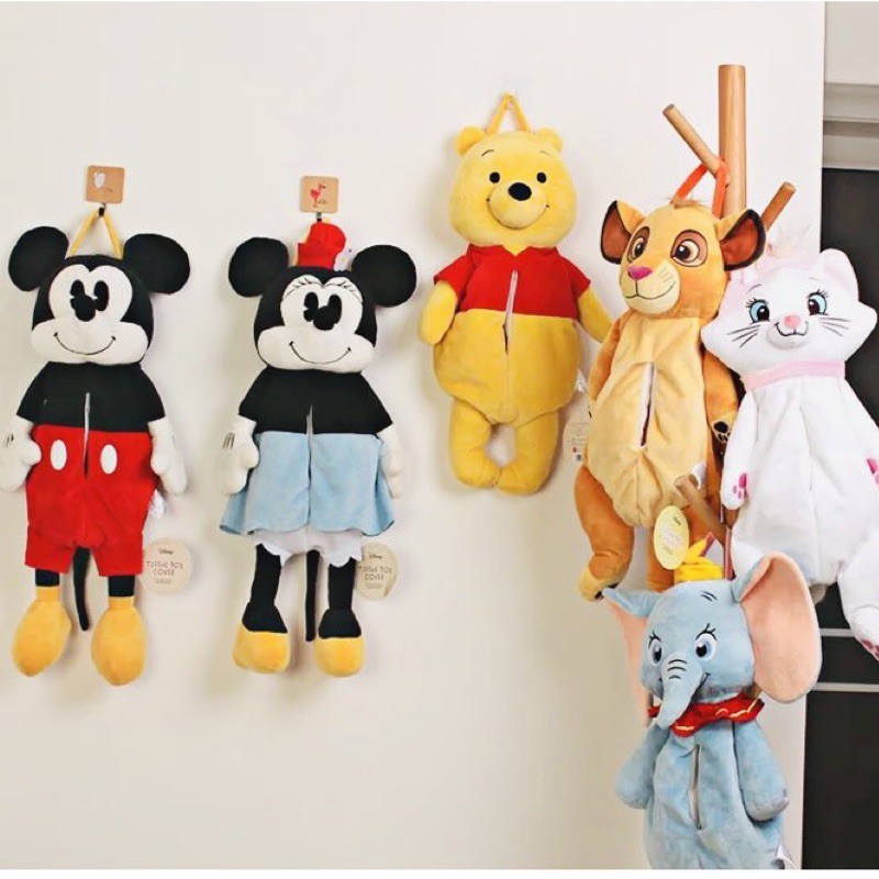 【現貨】日貨迪士尼布偶吊掛面紙套