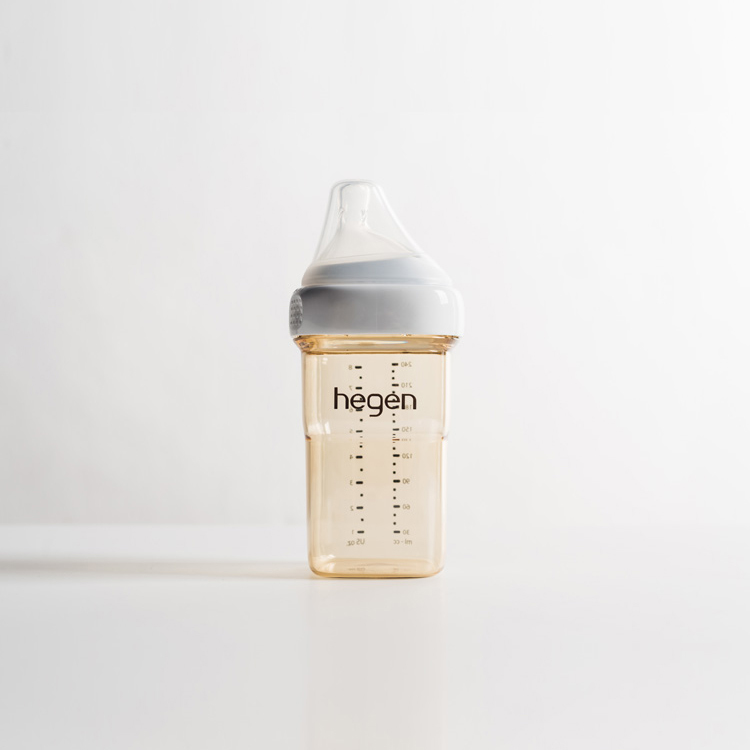 hegen金色奇蹟PPSU多功能方圓型寬口奶瓶240ml
