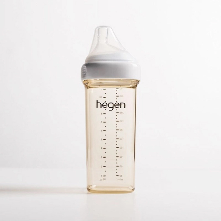 hegen金色奇蹟PPSU多功能方圓型寬口奶瓶330ml