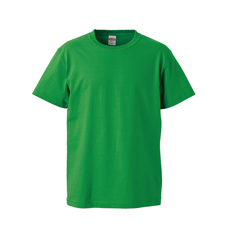 United Athle UA 5001-01 頂級柔棉5.6oz. 成人短T 亮綠 3500101-025 [EW]