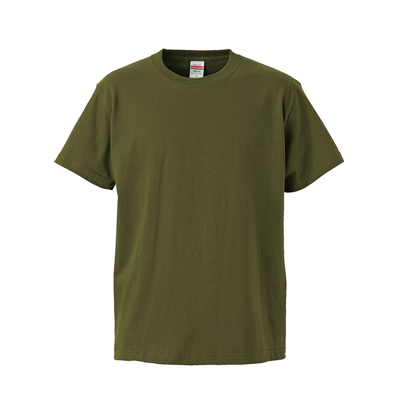 United Athle UA 5001-01 頂級柔棉5.6oz. 成人短T 軍綠 3500101-035 [EW]