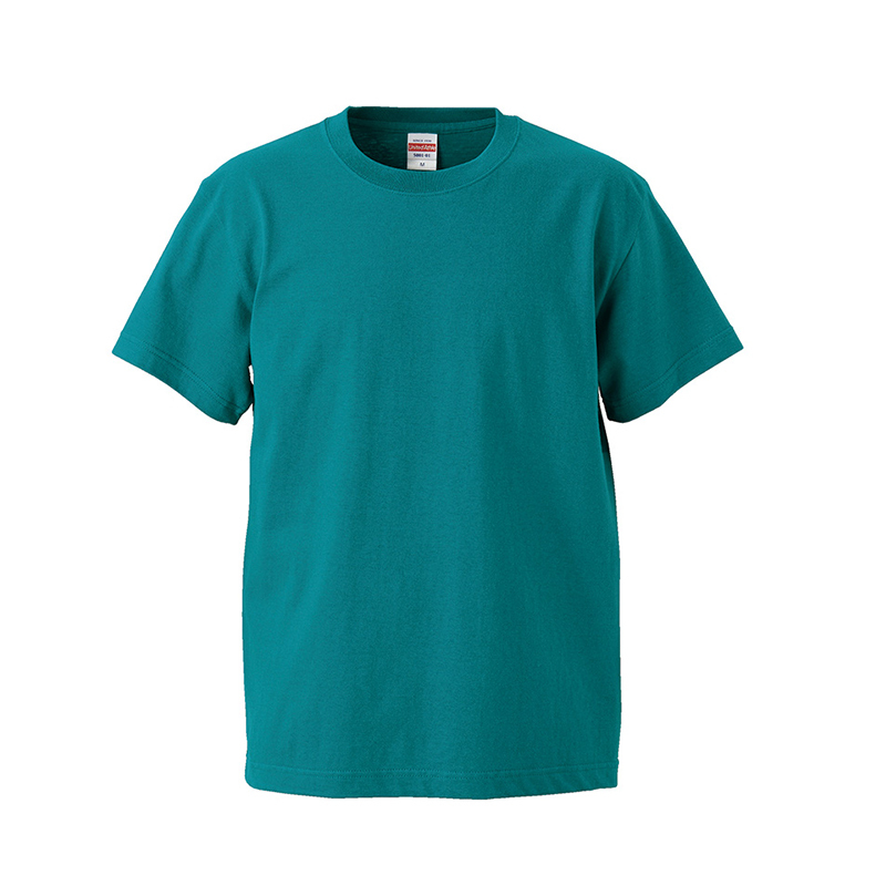 United Athle UA 5001-01 頂級柔棉5.6oz. 成人短T 孔雀綠 3500101-575 [EW]