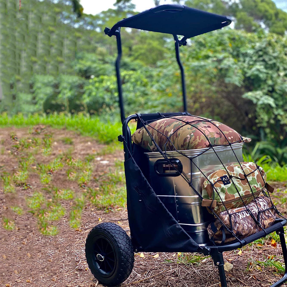 CASA MADE Buggy Chair 摺疊越野手拉車 黑色