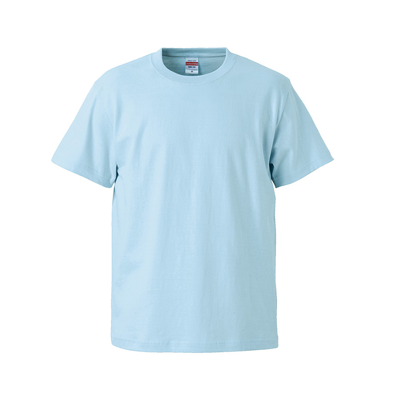 United Athle UA 5001-01 頂級柔棉5.6oz. 成人短T 淺藍 3500101-488 [EW]