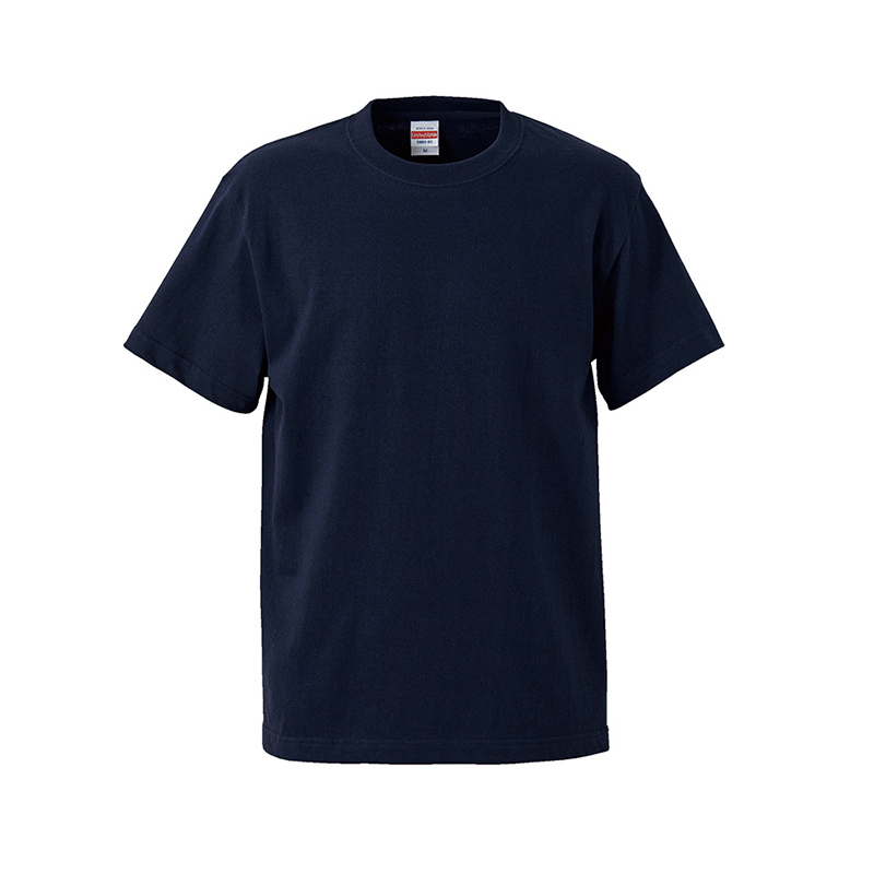 United Athle UA 5001-01 頂級柔棉5.6oz. 成人短T 深藍 3500101-086 [EW]