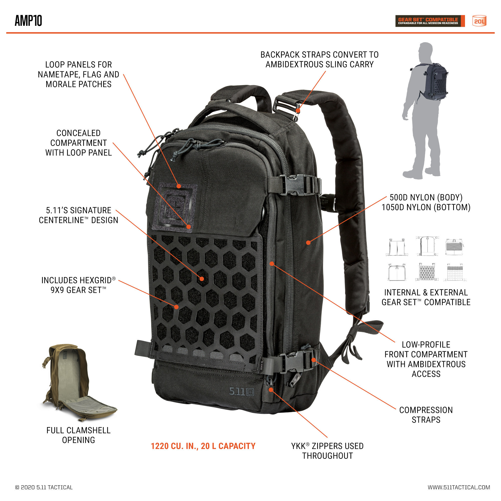 amp10 backpack