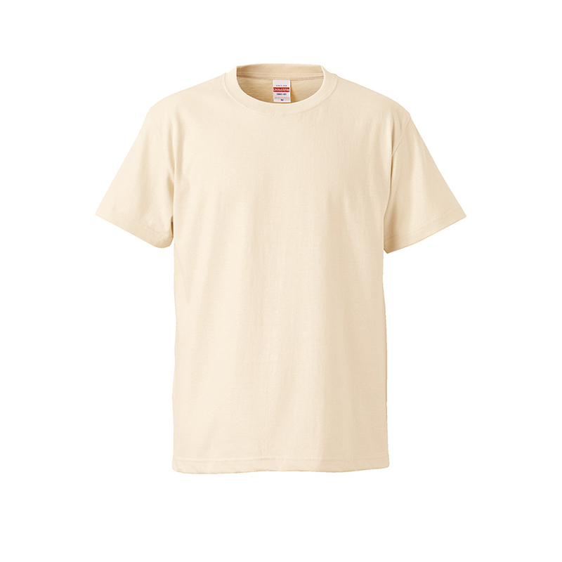 United Athle UA 5001-01 頂級柔棉5.6oz. 成人短T 自然米黃 3500101-019 [EW]