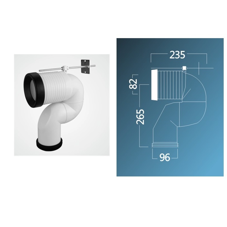 MEITU JT34 S Trap toilet connector