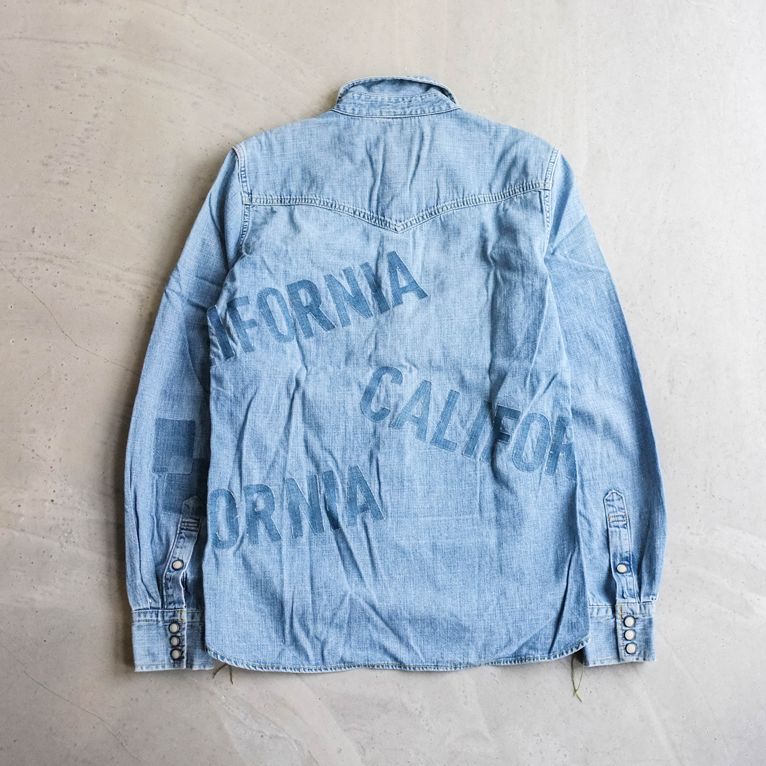 【車庫服飾】THE GOLDEN STATE Remi Relief western shirt 西部牛仔長袖襯衫