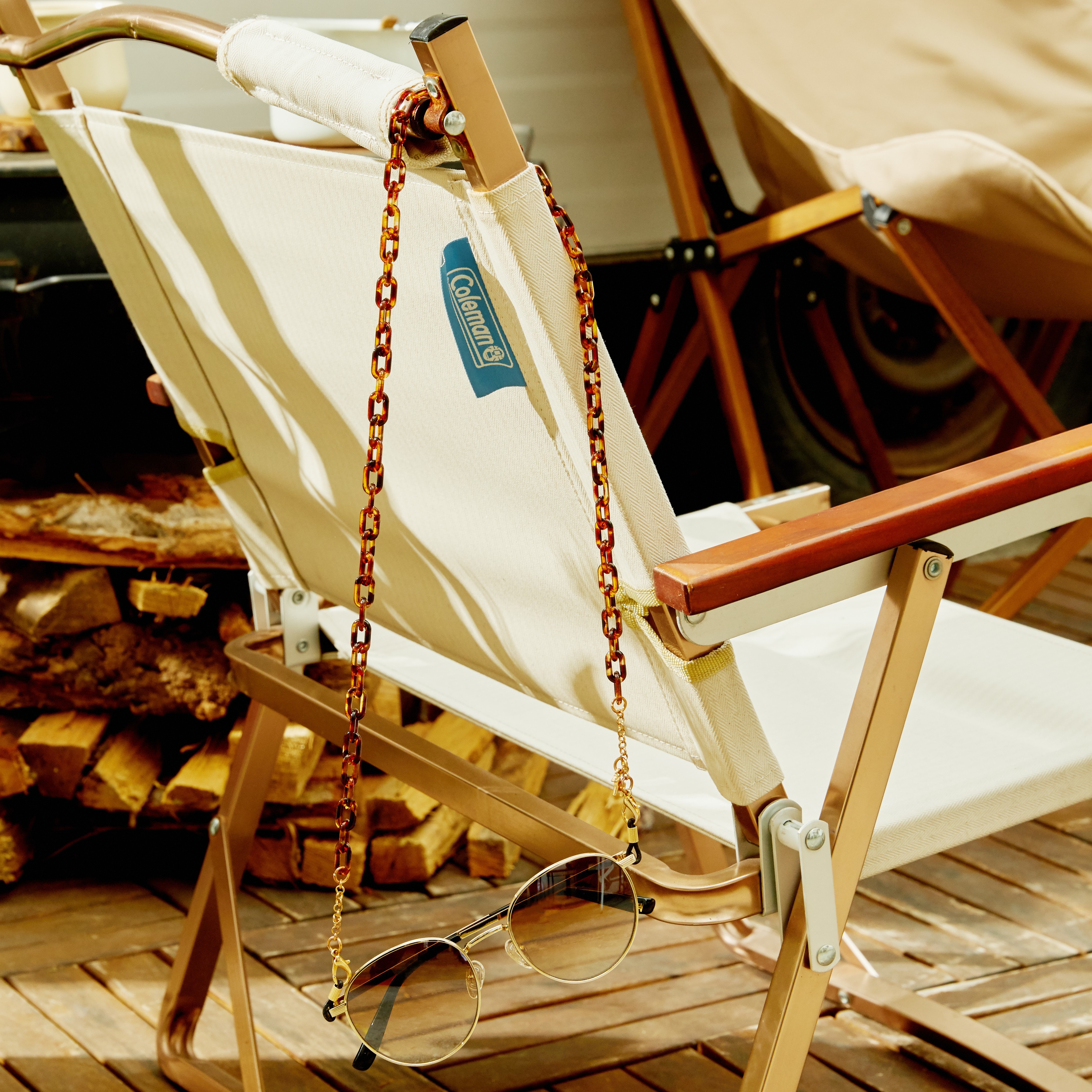 品牌輕壓克力 眼鏡鍊/口罩鍊 DUAL STRAP (듀얼 스트랩)