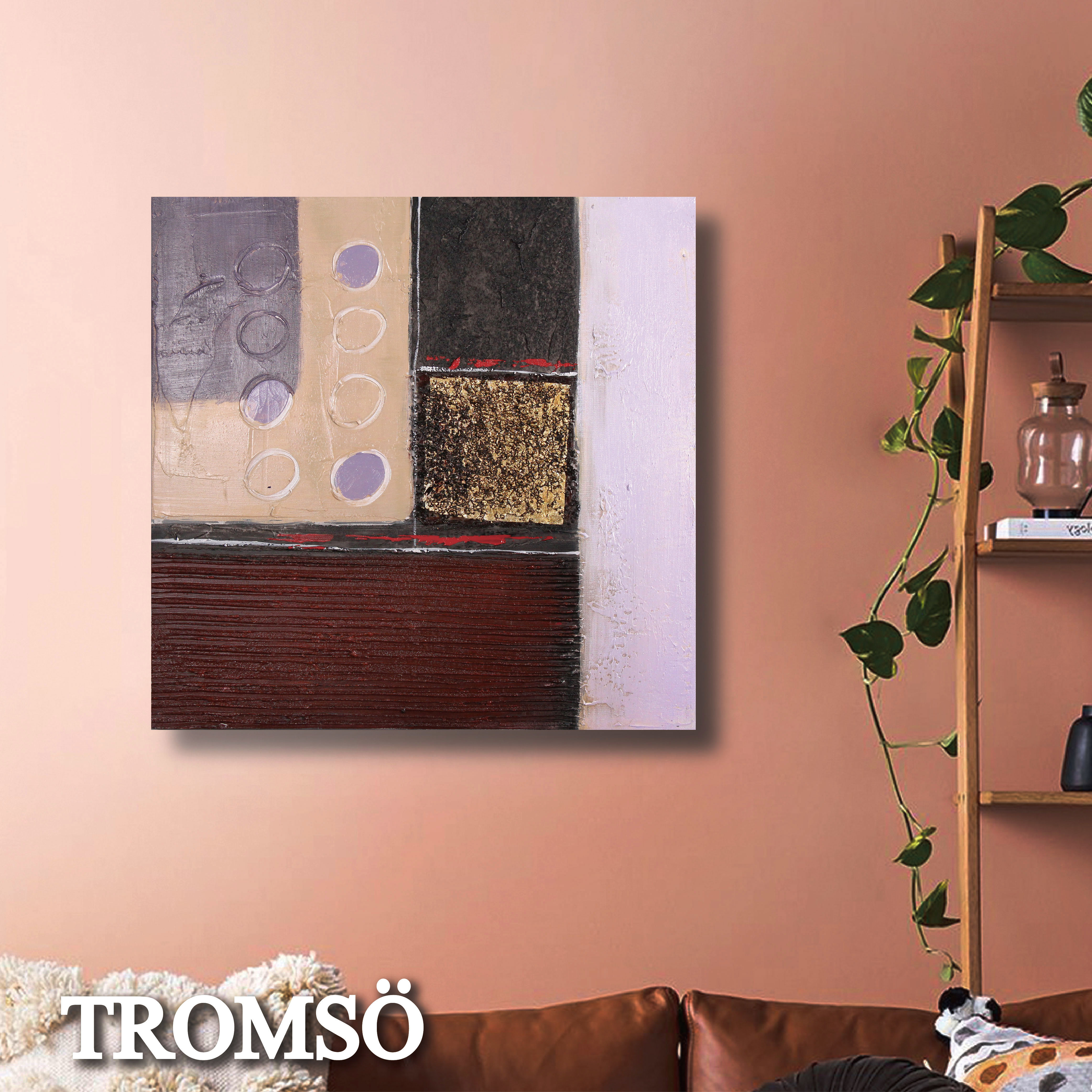 時尚無框畫抽象藝術-玉環極致W425