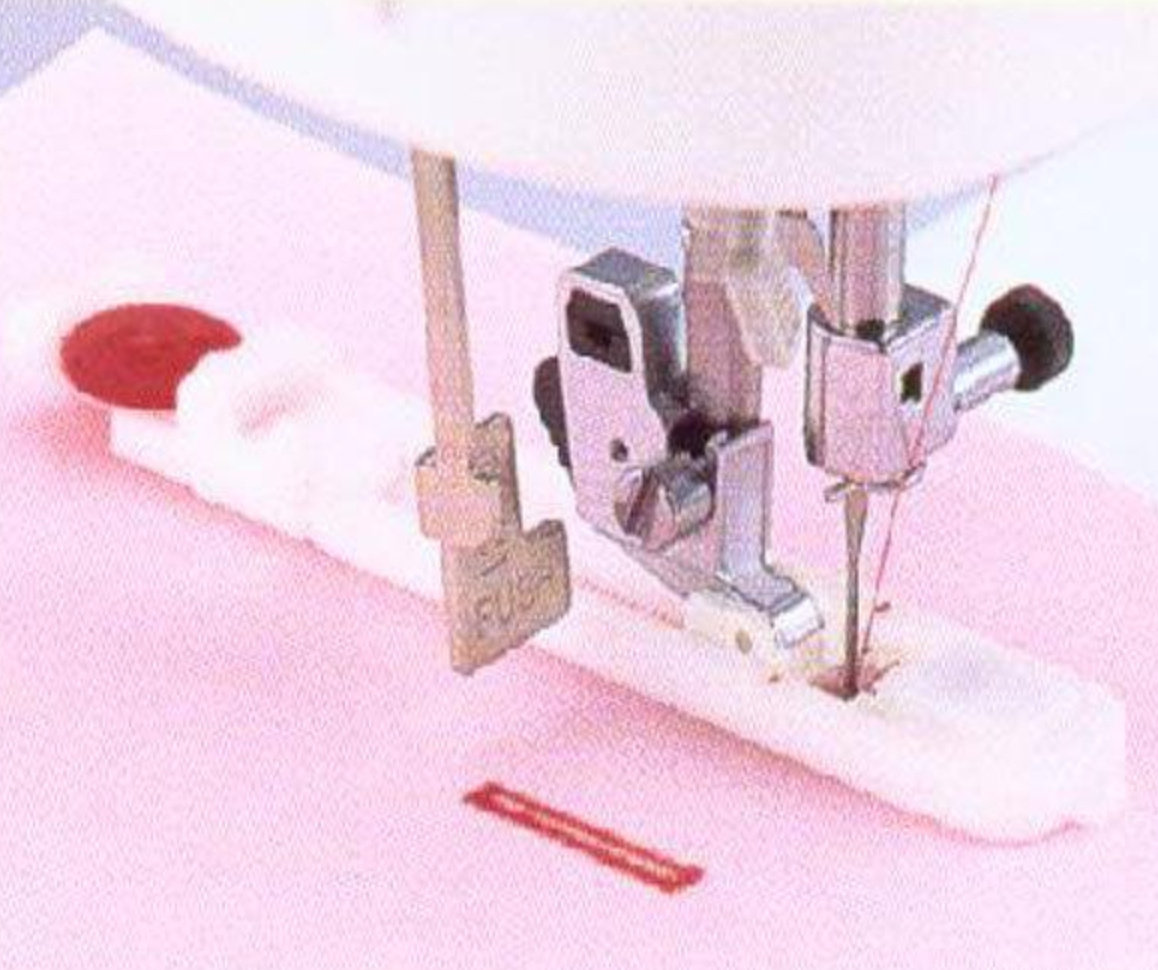 一步驟開釦眼壓布腳