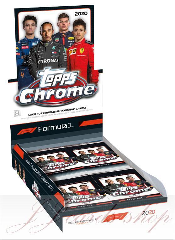 2020 Topps Chrome Formula 1 一級方程式 F1 賽車卡 卡盒