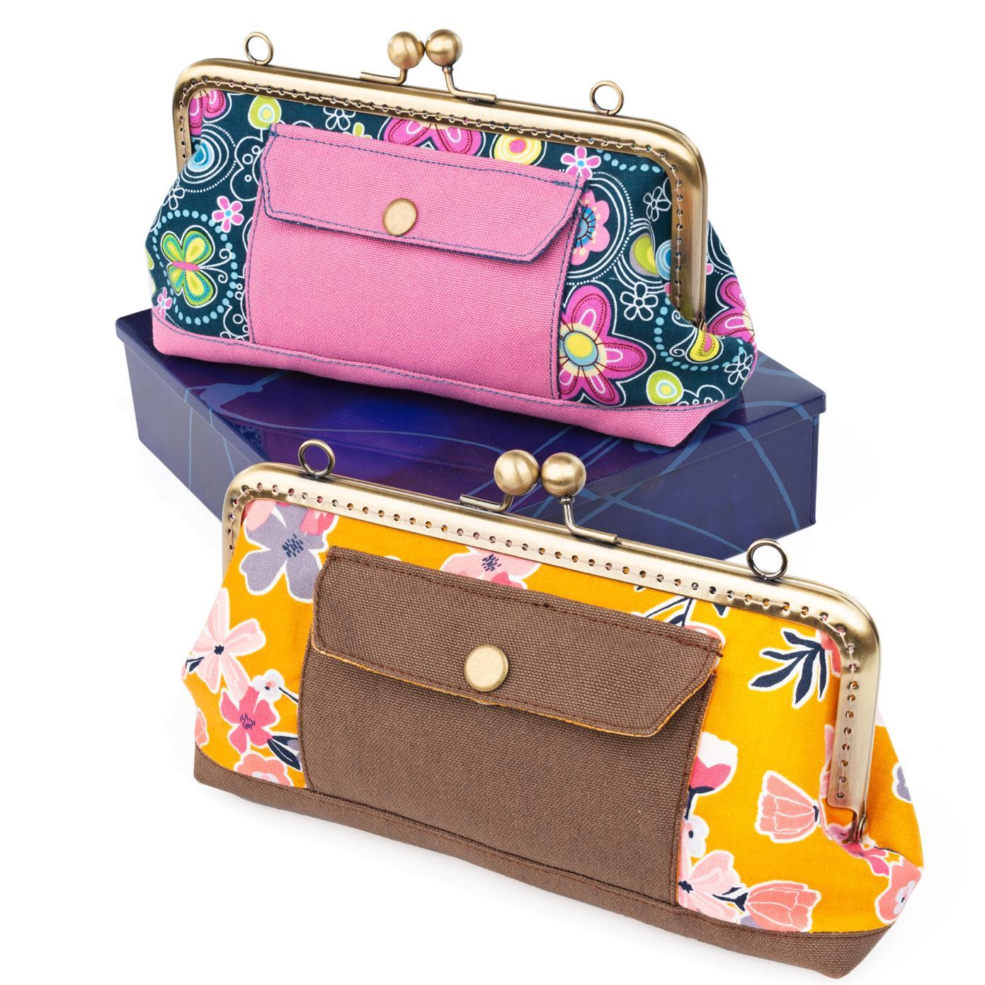 20公分ㄇ型口金收納包/個(材料包)