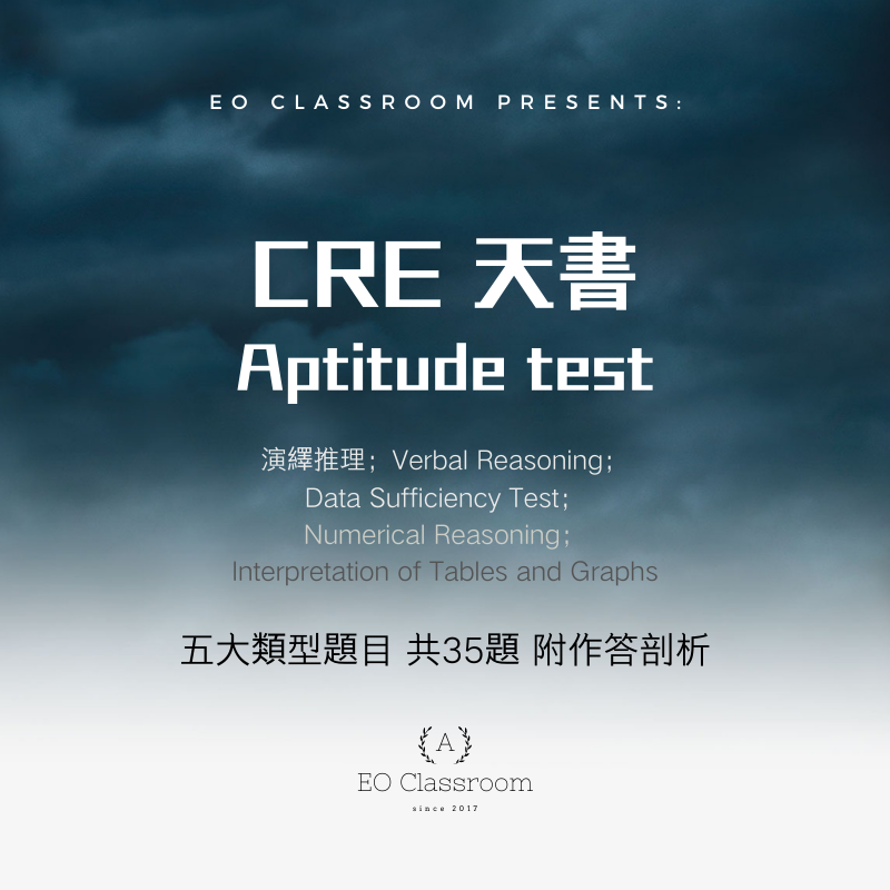 Cre Aptitude Test Exercise