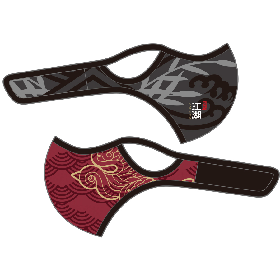 江湖跑堂運動型立體防護口罩 | 赤燕返