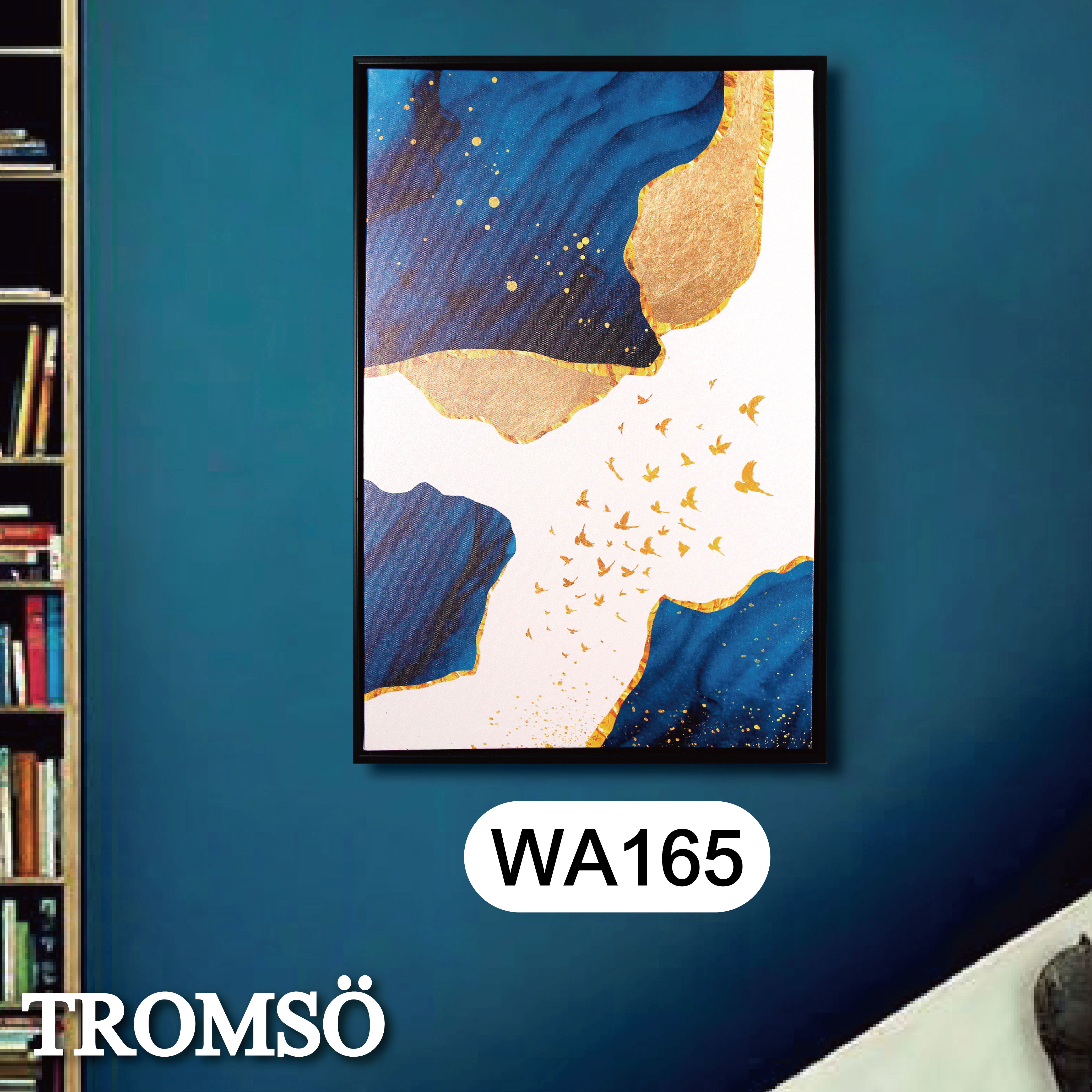 北歐時代風尚有框畫-峽頂鉑金WA165