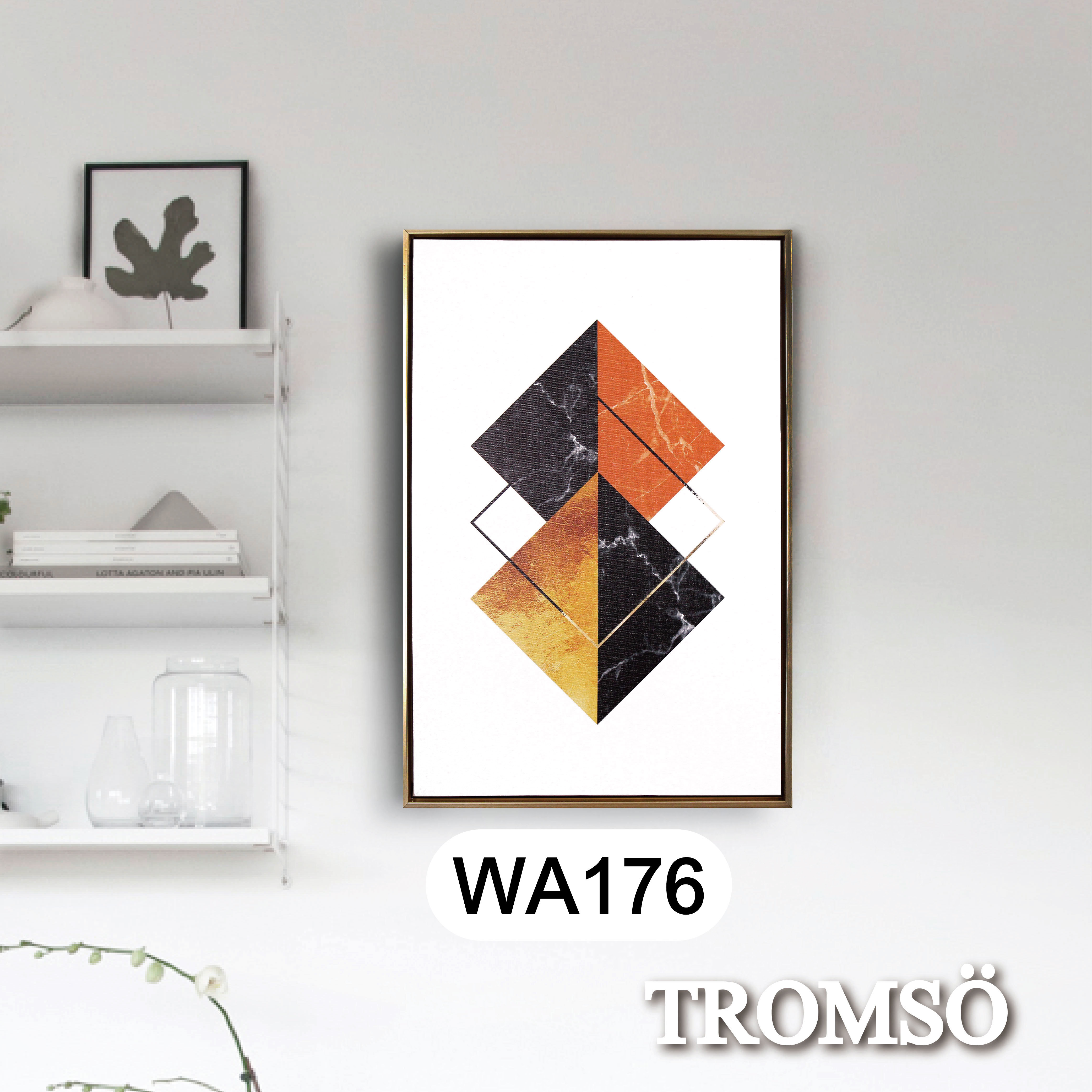 49折 - 北歐時代風尚有框畫-日月方呈WA176