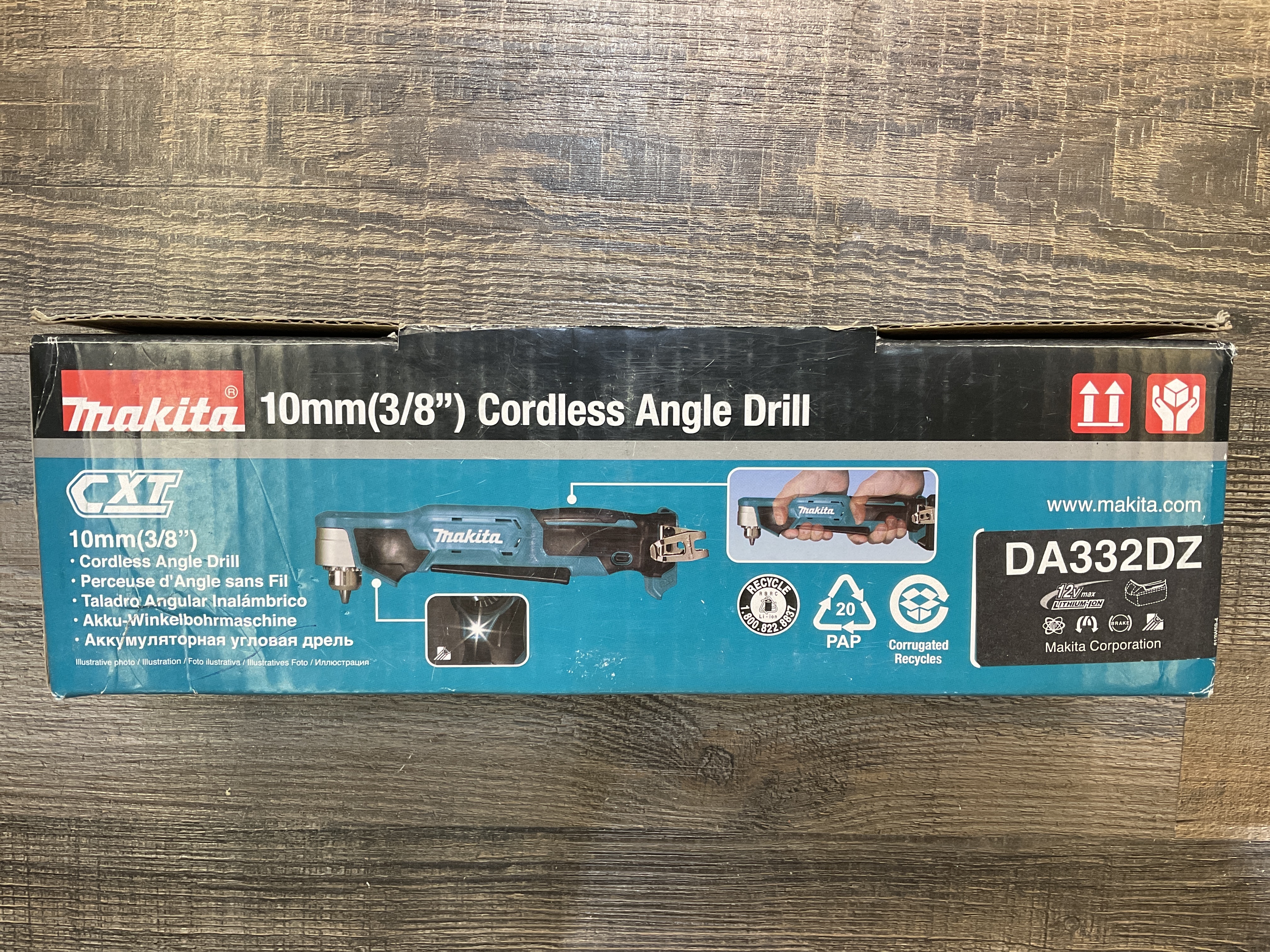 Makita 牧田 DA332DZ 12V 無線角向電鑽