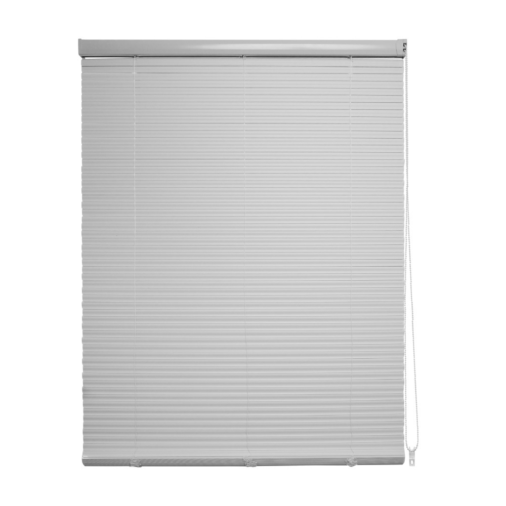 PVC百葉窗簾-S型加強遮光 120x190cm - 淺灰