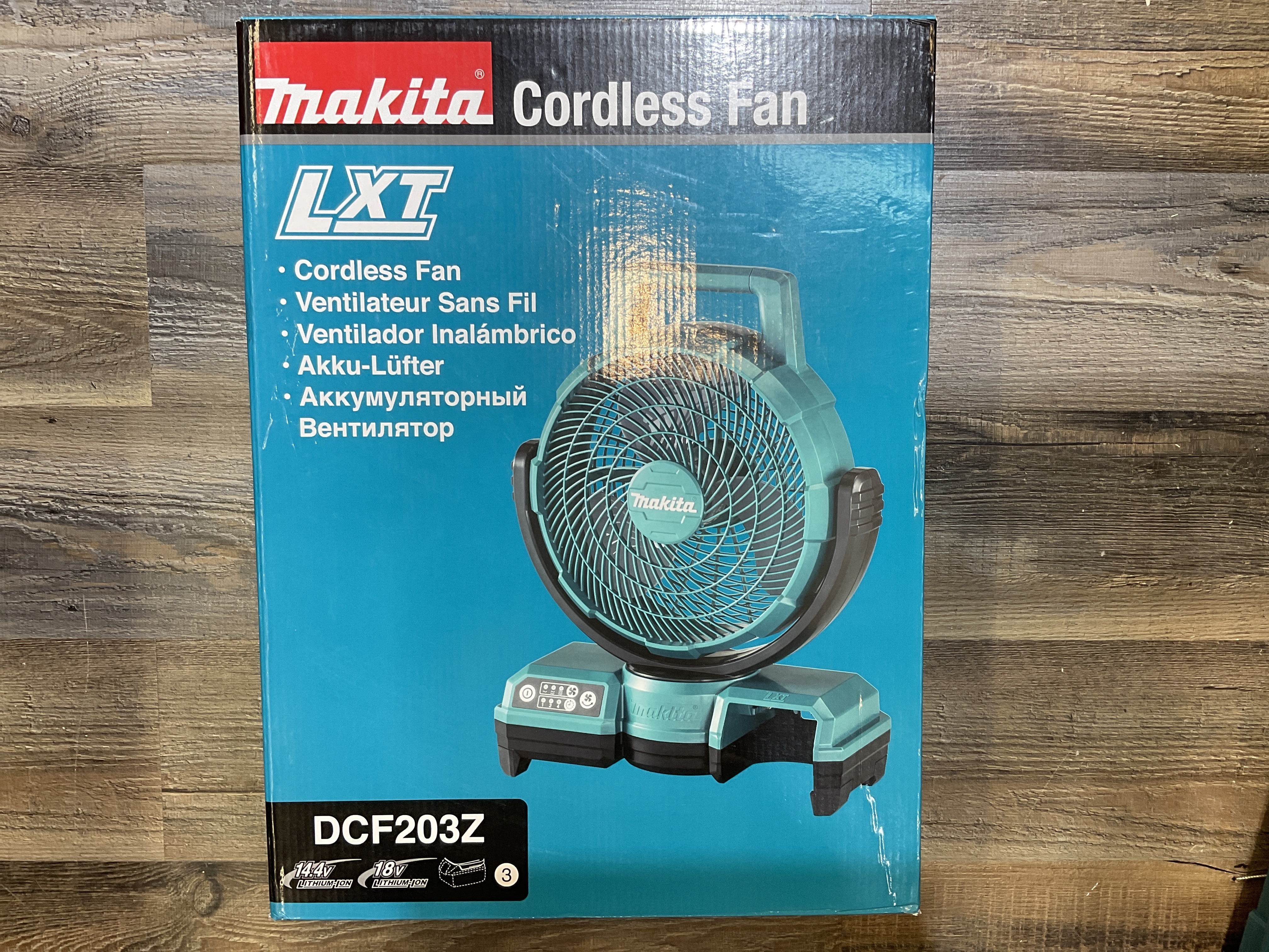 Makita Fan 牧田 鋰電風扇 (淨) (14.4V/18V)  NO:DCF201Z/DCF203Z（需要訂貨）