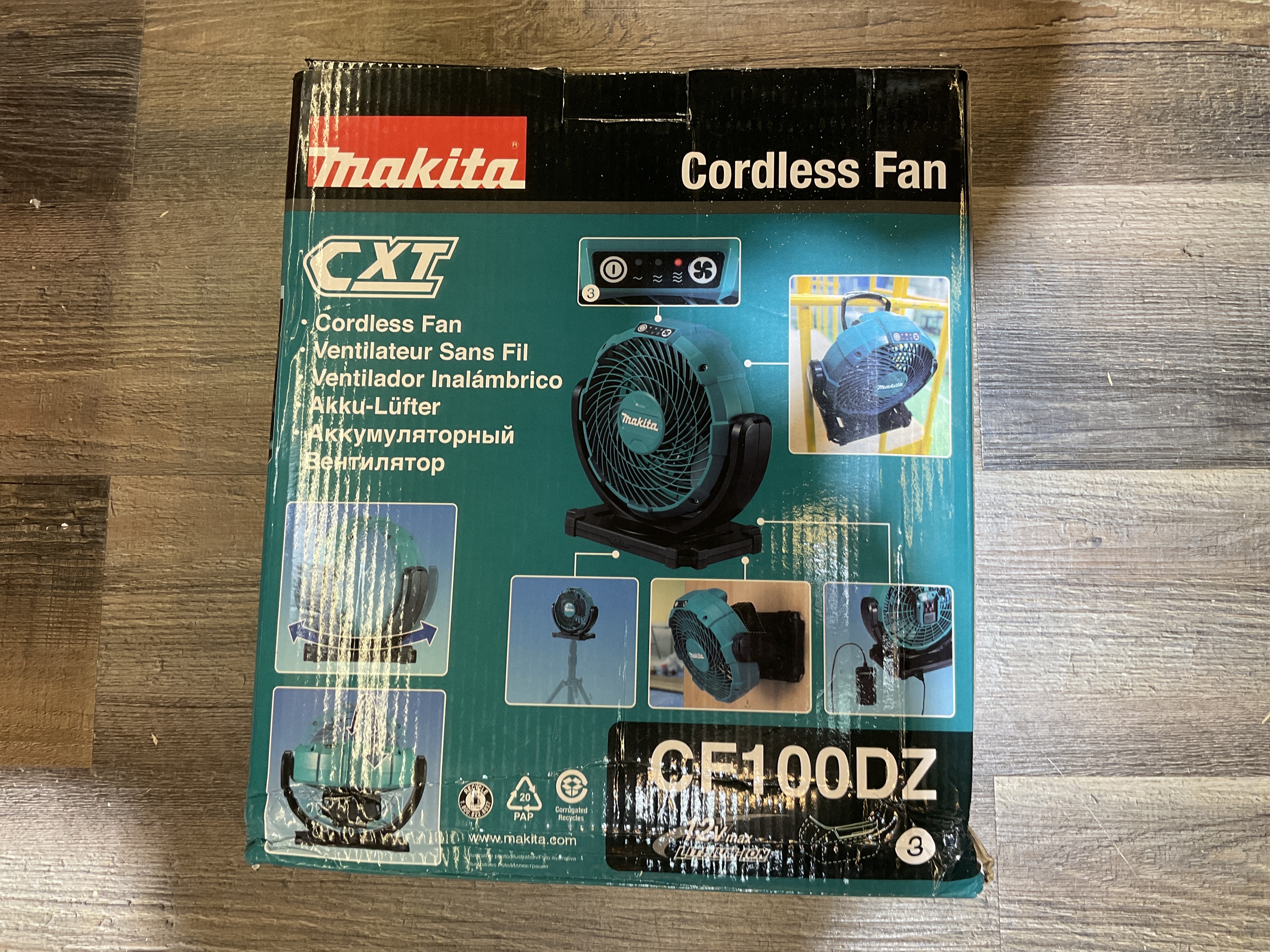 Makita Fan 牧田 CF100DZ 12V 無線風扇 （需要訂貨）