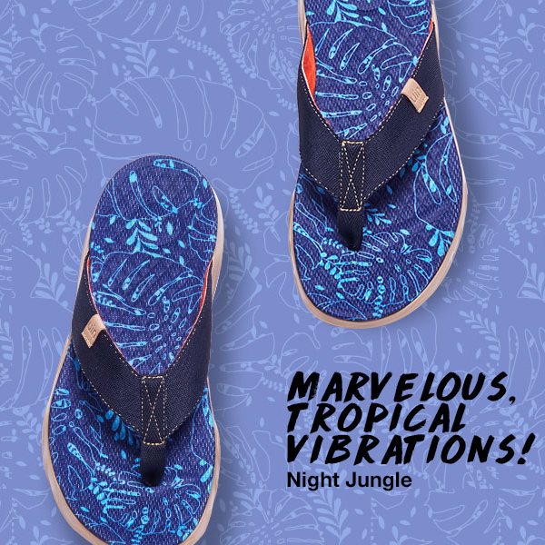 【 Uin 】西班牙原創設計 | 星葉彩繪男休閒拖鞋