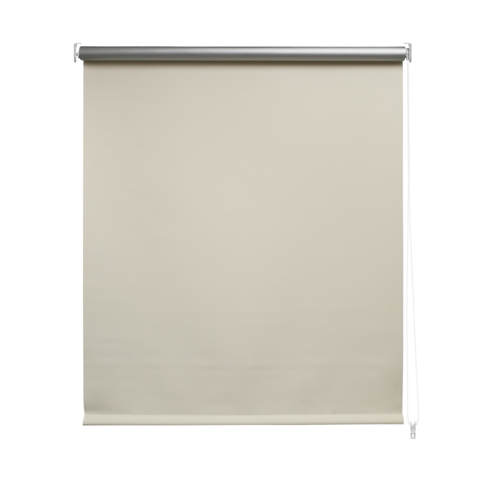 全遮光塗層捲簾 90x190cm - 米白