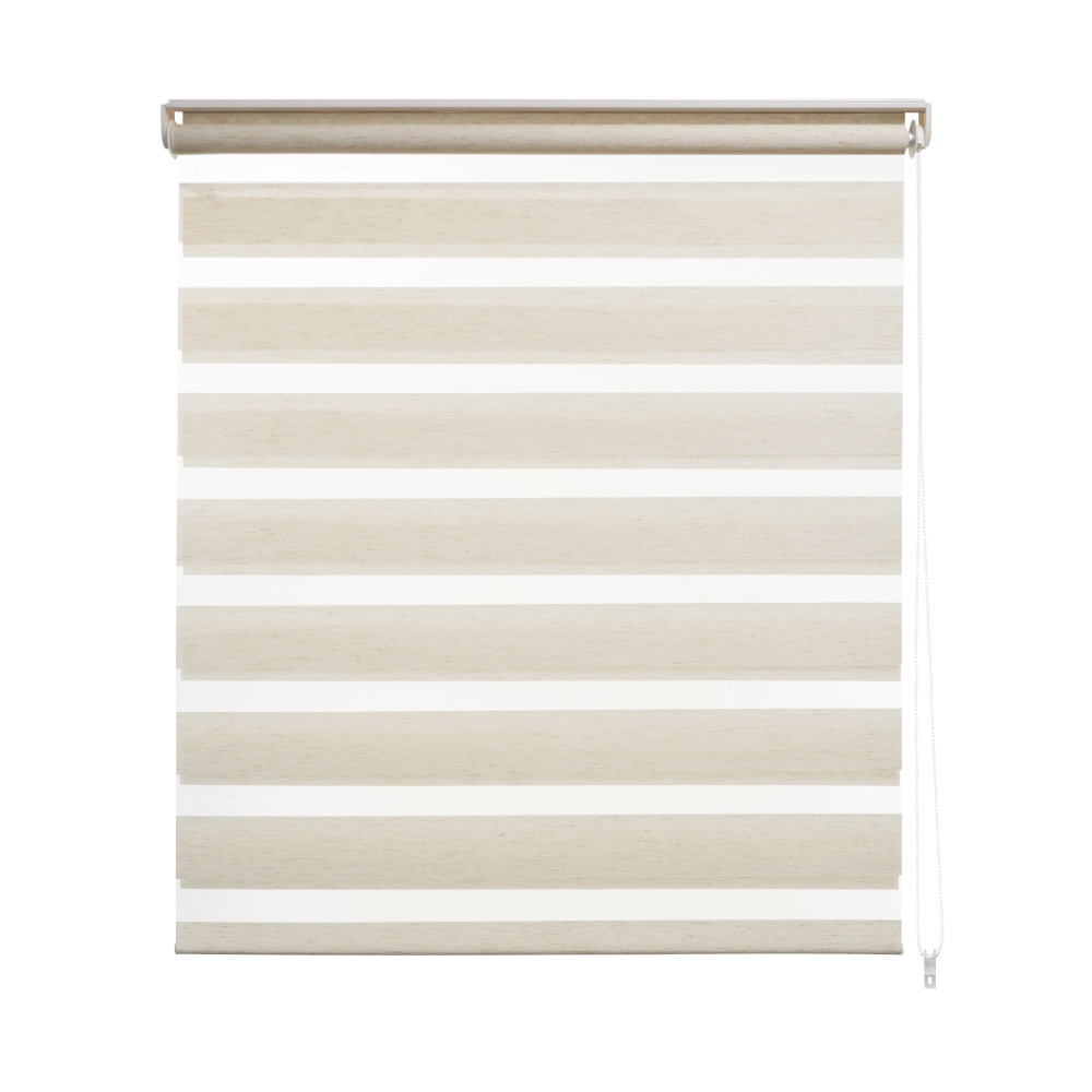 可調光柔紗捲簾 150x190cm - 米黃