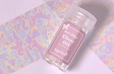 Ageha Art Film - Aurora Clear Oil 玻璃轉印紙
