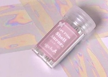 Ageha Art Film - Shell Aurora 玻璃轉印紙