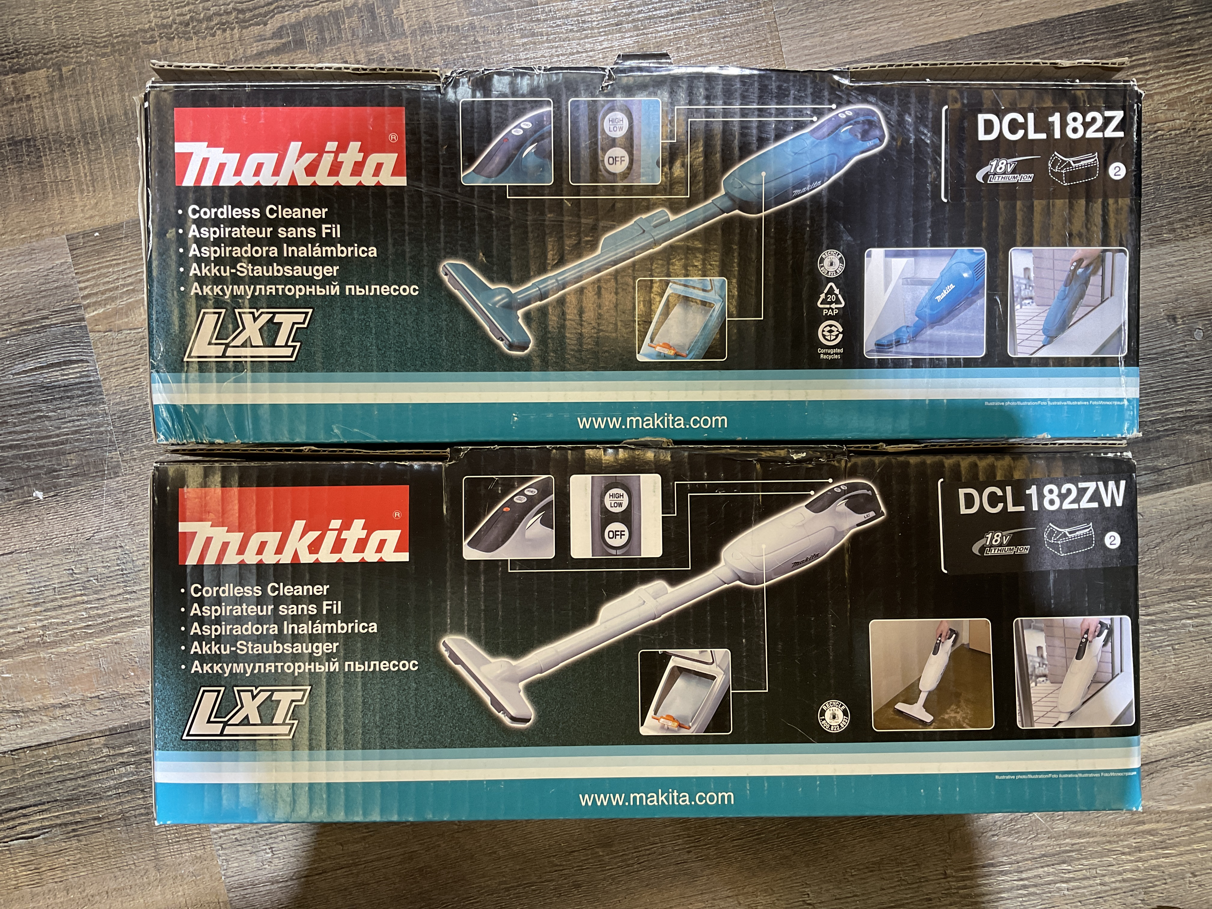 Makita 牧田 DCL182Z/DCL182ZW 18V 無線吸塵器