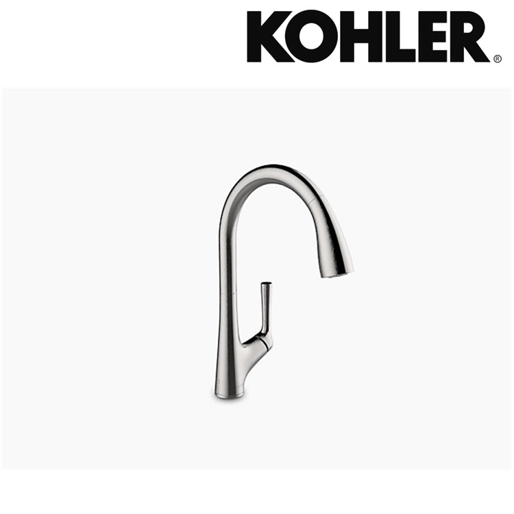 Kohler "Malleco" K-77748-4-VS Touchless Pull Out Kitchen Faucet - With GA Approval & Wels