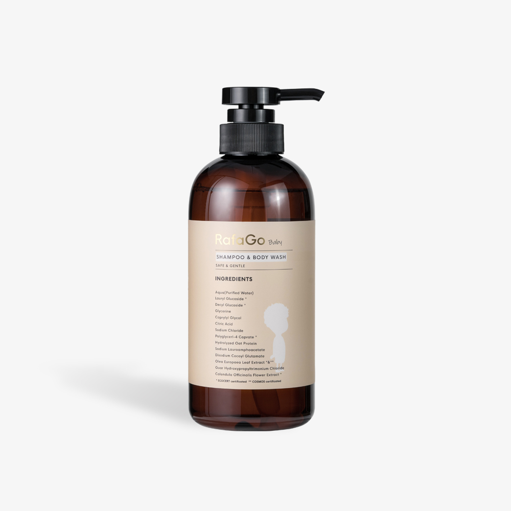 Baby vegetable body wash-Classic unscented(500ml)