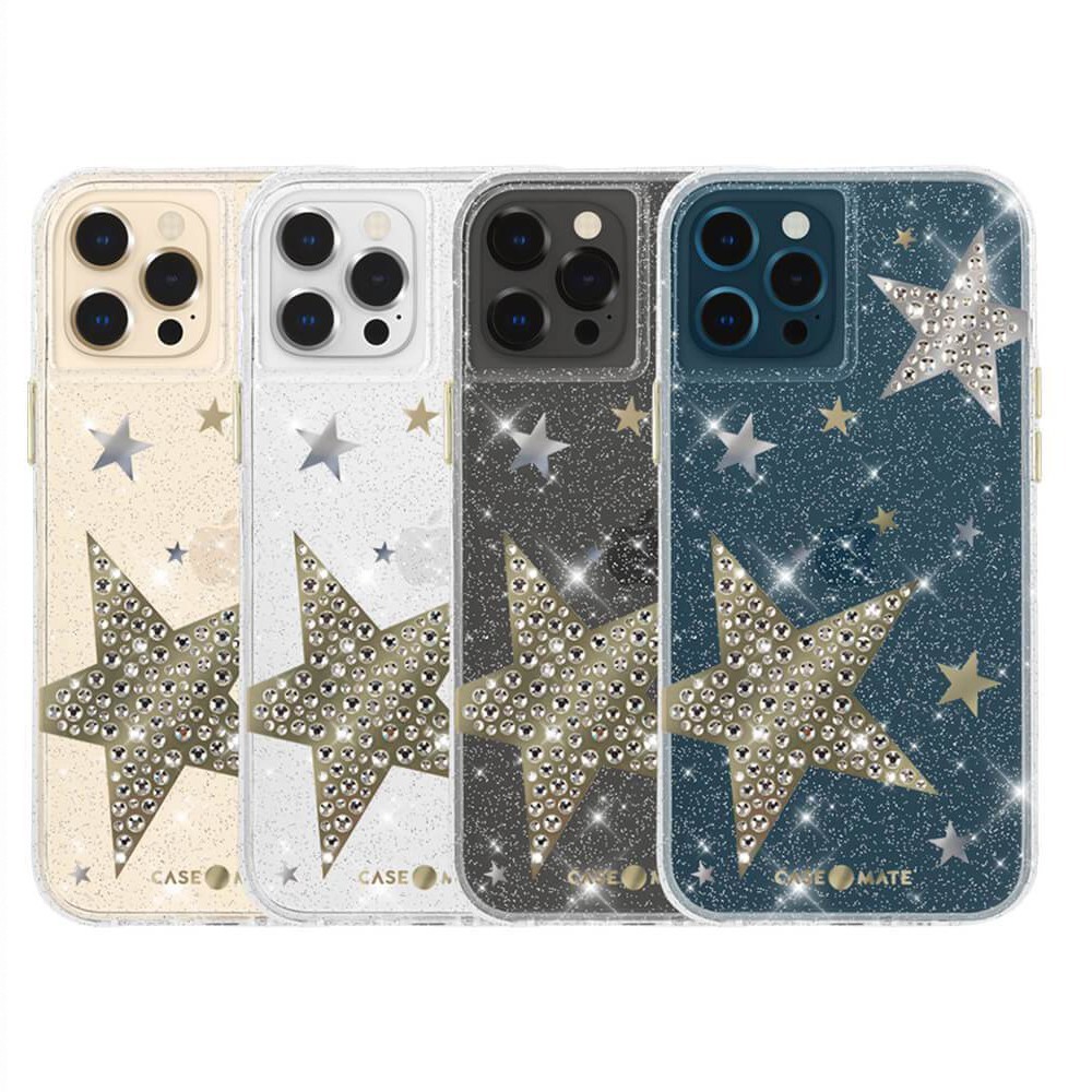 Case mate iPhone 12/12 Pro/12 Pro Max  - Sheer Superstar with Micropel