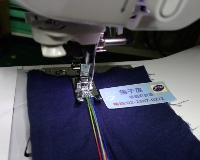 七孔線裝飾 壓腳