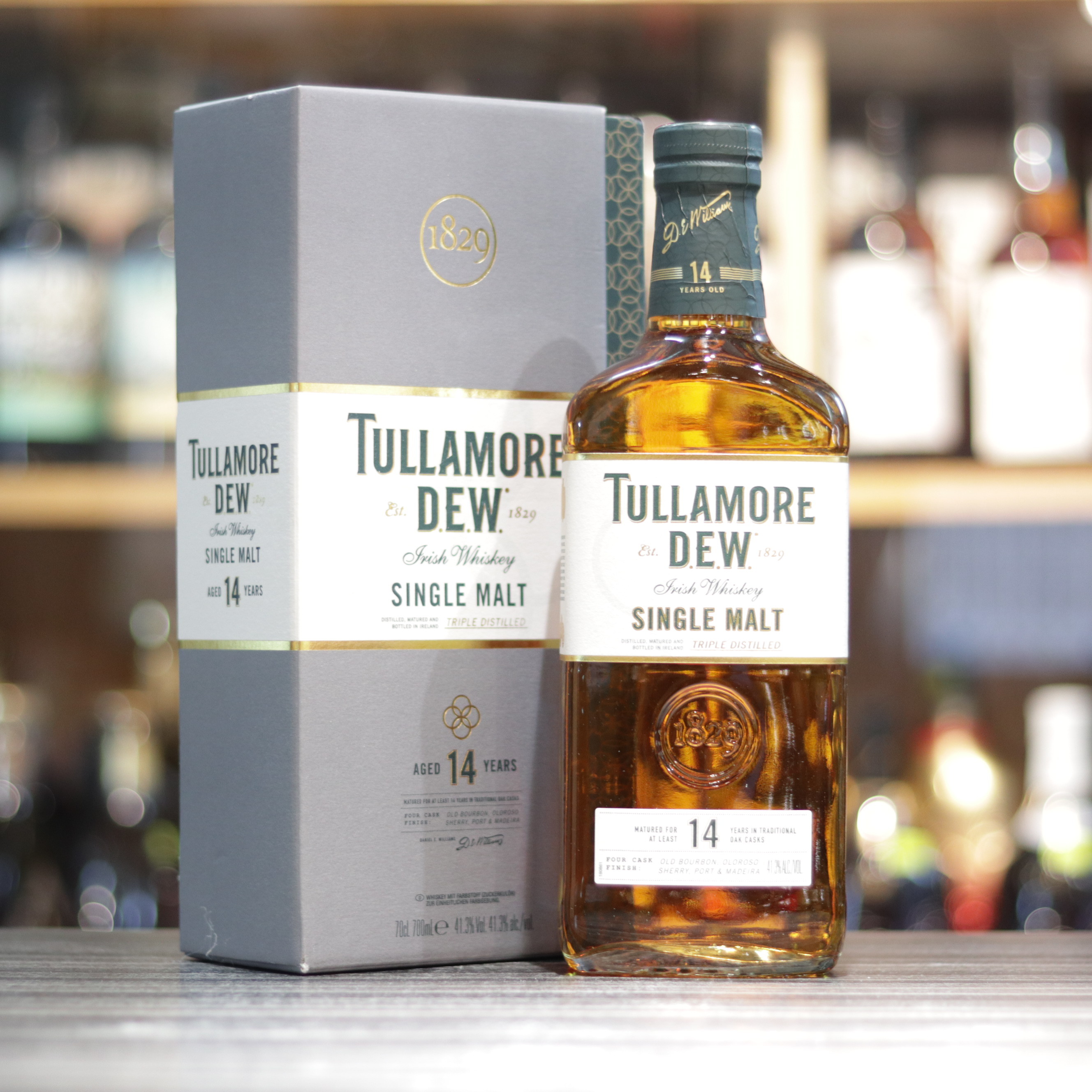 Tullamore Dew 14 Year Old Single Malt Whisky - 70cl/41.3%