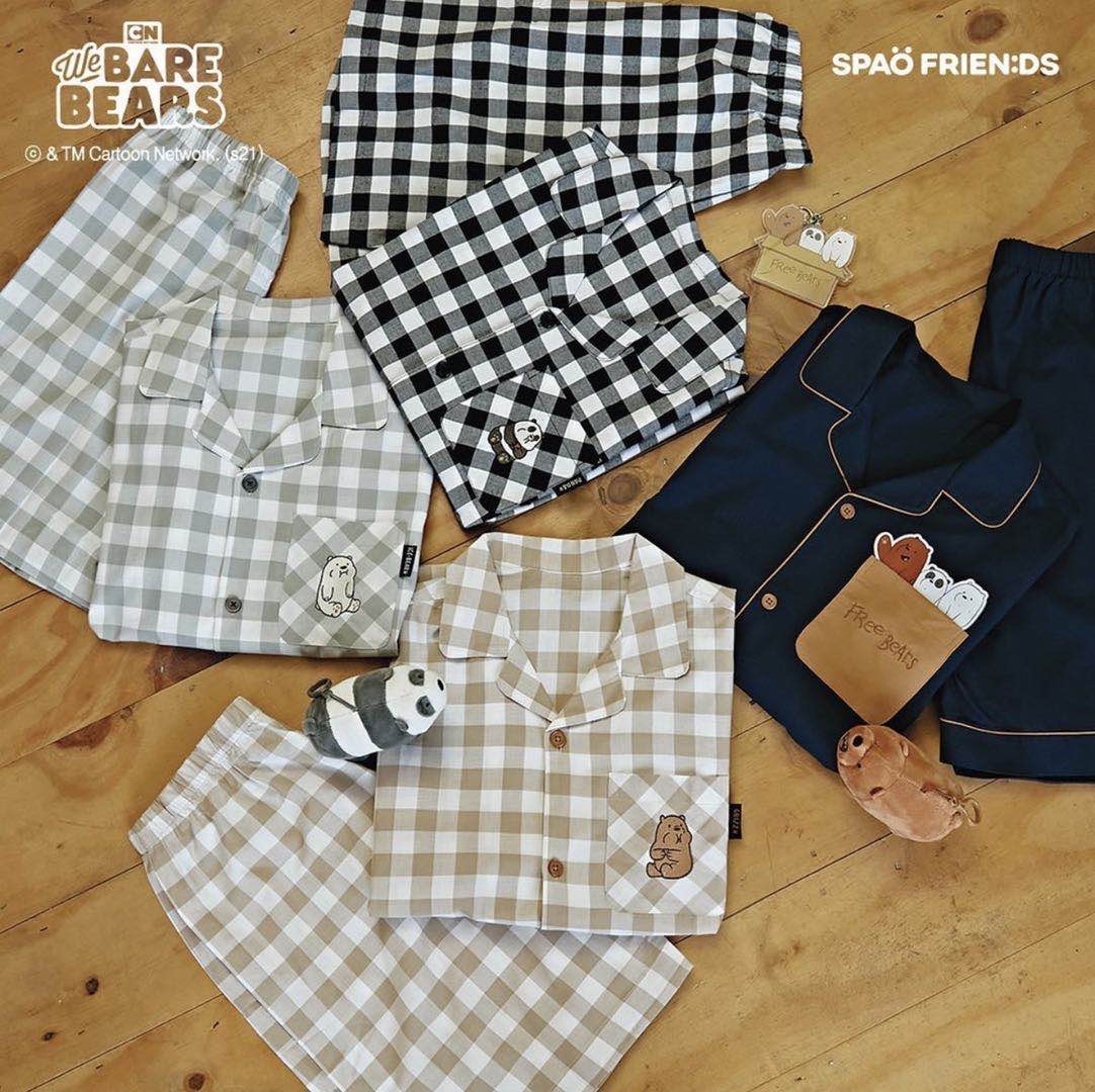 Spao 熊熊遇見你 短袖 睡衣 套裝