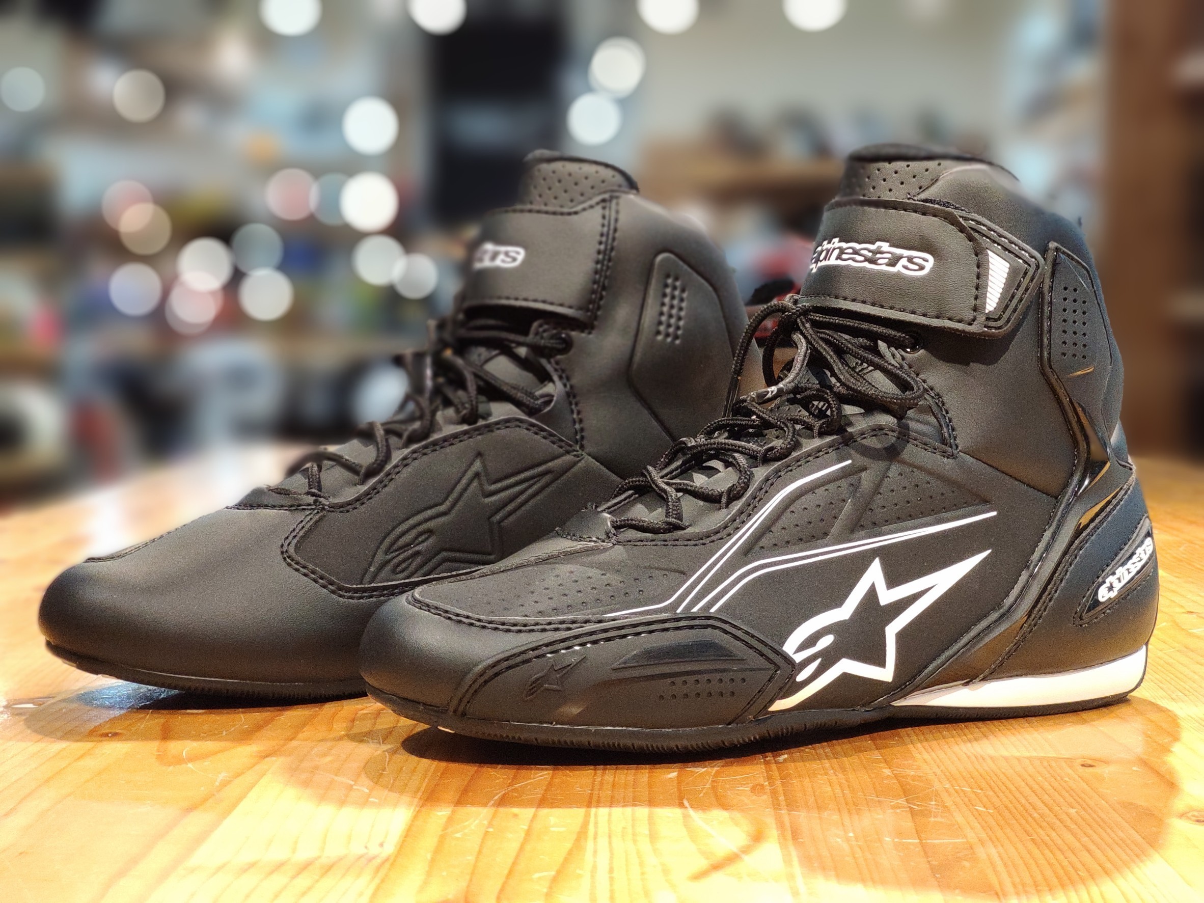 ALPINESTARS FASTER 3 SHOES BLACK 黑色 車靴