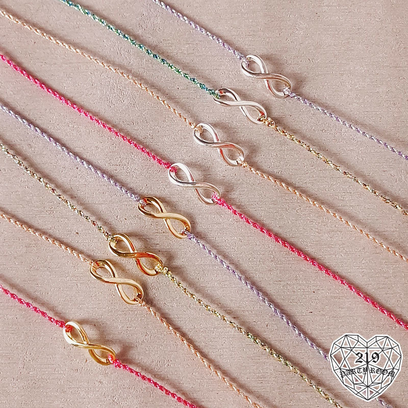 純銀彩虹無限幸運紅線