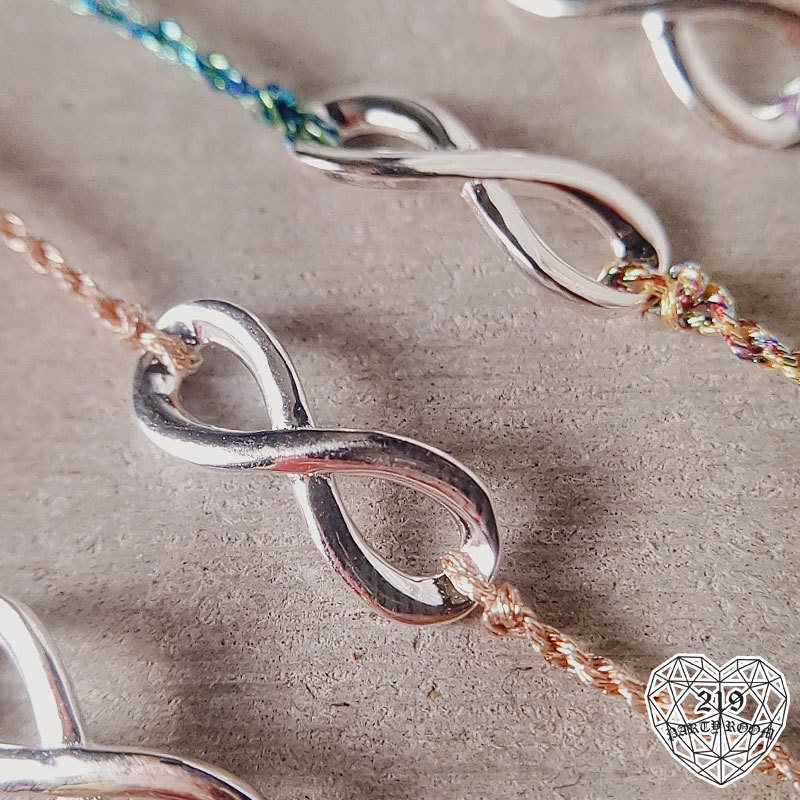 純銀彩虹無限幸運紅線