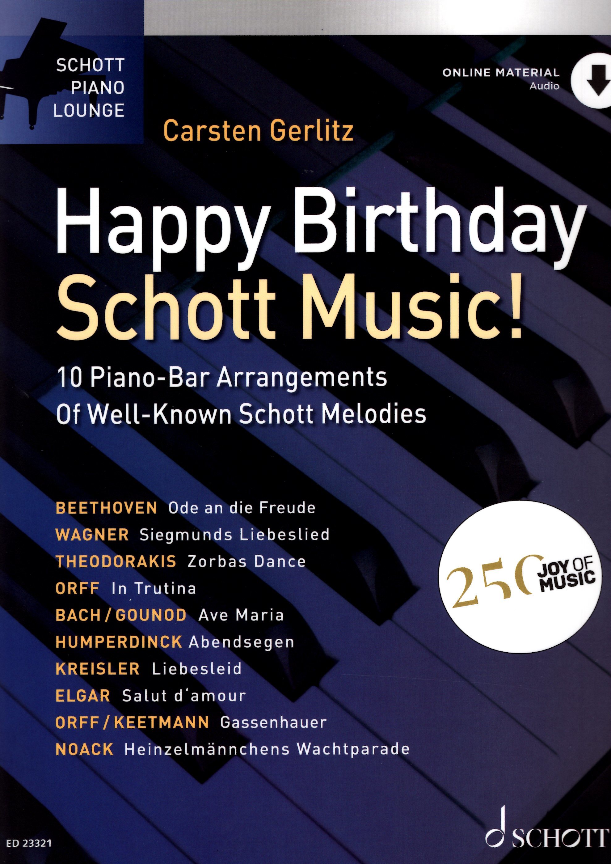 《Happy Birthday! Schott Music》
