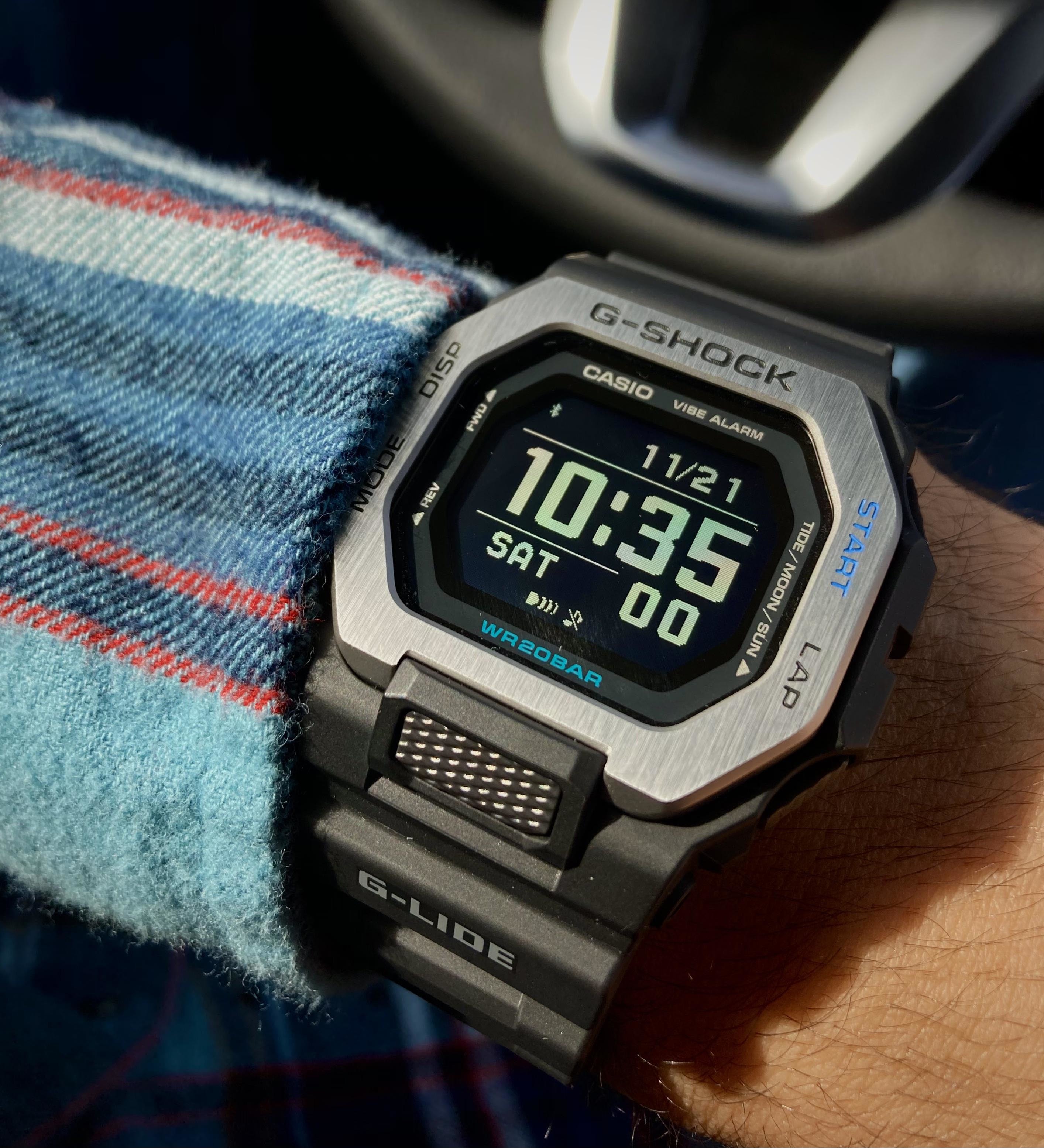 Buy Casio G-Shock Glide GBX-100-1 Tide Moon Sport Watch